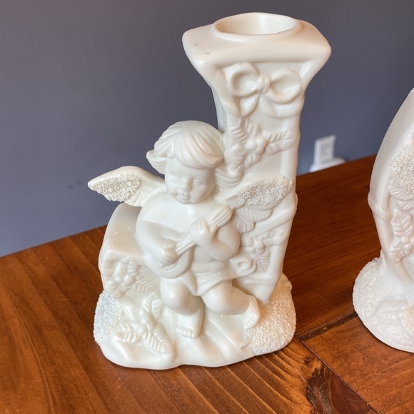 JOY Angels Candle Holders EUC - Picture 2 of 16